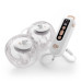 KINDERKRAFT Odsávačka mléka Double Hands-free Gentle Flow Gold + CHICCO Vložky do podprsenky 30ks
