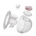 KINDERKRAFT Odsávačka mléka Double Hands-free Gentle Flow Pink + CHICCO Vložky do podprsenky 30ks