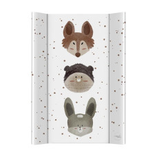 CEBA BABY Podložka přebalovací 2-hranná měkká (50x70) Basic Cute Animals