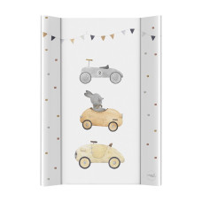 CEBA BABY Podložka přebalovací 2-hranná s pevnou deskou (50x70) Ultra Light Bunny Driver