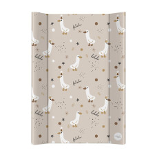 CEBA BABY Podložka přebalovací 2-hranná s pevnou deskou (50x70) Ultra Light Crazy Ducks