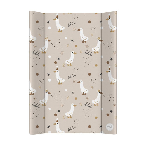 CEBA BABY Podložka přebalovací 2-hranná s pevnou deskou (50x70) Ultra Light Crazy Ducks CEBA BABY Podložka přebalovací 2-hranná s pevnou deskou (50x70) Ultra Light Crazy Ducks