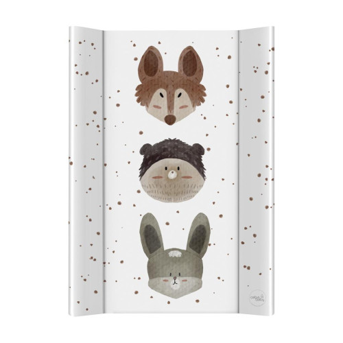 CEBA BABY Podložka přebalovací 2-hranná s pevnou deskou (50x70) Ultra Light Cute Animals CEBA BABY Podložka přebalovací 2-hranná s pevnou deskou (50x70) Ultra Light Cute Animals