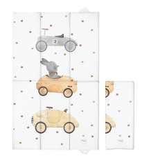 CEBA BABY Podložka přebalovací cestovní (80x50) Basic Bunny Driver