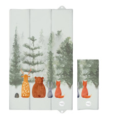 CEBA BABY Podložka přebalovací cestovní (80x50) Basic Forest Companions
