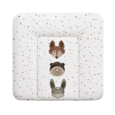 CEBA BABY Podložka přebalovací měkká střední (75x72) Basic Cute Animals