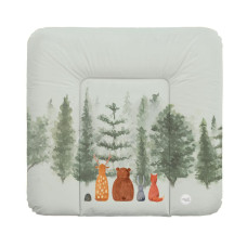CEBA BABY Podložka přebalovací měkká střední (75x72) Basic Forest Companions