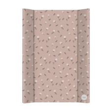 CEBA BABY Podložka přebalovací 2-hranná s pevnou deskou (50x70) Basic Petite Blossoms