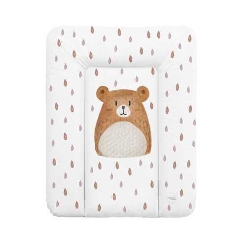 CEBA BABY Podložka přebalovací měkká malá (50x70) Basic Bear Buddy CEBA BABY Podložka přebalovací měkká malá (50x70) Basic Bear Buddy