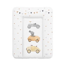 CEBA BABY Podložka přebalovací měkká malá (50x70) Basic Bunny Driver