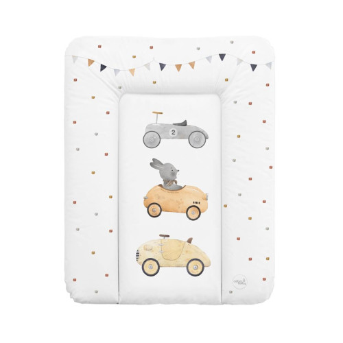 CEBA BABY Podložka přebalovací měkká malá (50x70) Basic Bunny Driver CEBA BABY Podložka přebalovací měkká malá (50x70) Basic Bunny Driver