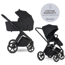 EASYWALKER Kočárek kombinovaný Zoey Go Pure Black