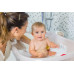 OK BABY SET Vanička rostoucí protiskluzová Onda Evolution 0–12m Pink + podpůrné lišty na vanu