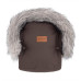 PETITE&MARS Set zimní fusak Comfy 4v1 + rukavice na kočárek Furry Rich Brown