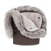 PETITE&MARS Set zimní fusak Comfy 4v1 + rukavice na kočárek Furry Rich Brown