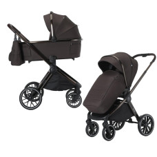 ADAMEX Kočárek kombinovaný Spark 13 Chocolate Brown