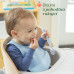 CHICCO Lžička silikonová Soft zelená 6m+ CHICCO Lžička silikonová Soft zelená 6m+