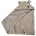 EKO Fusak do autosedacky bouclé s bavlnou Dark Beige 110x100cm