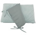 EKO Mantinel do postýlky bavlněný Velvet Olive Green 180cm EKO Mantinel do postýlky bavlněný Velvet Olive Green 180cm