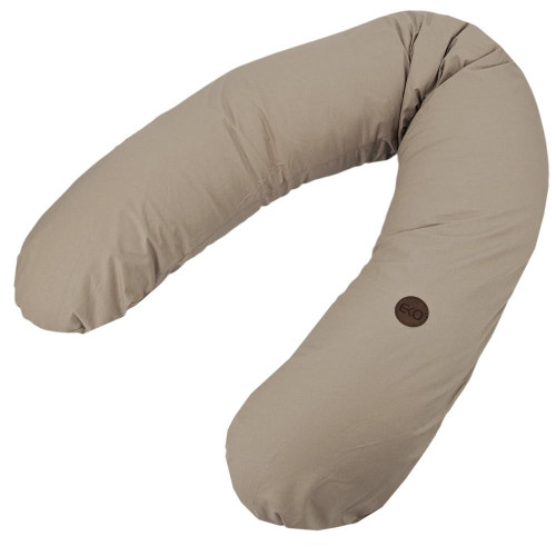 EKO Polštář ke kojení bavlněný Dark Beige 180cm EKO Polštář ke kojení bavlněný Dark Beige 180cm