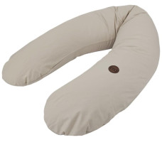 EKO Polštář ke kojení bavlněný Light Beige 180cm