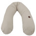 EKO Polštář ke kojení bavlněný Light Beige 180cm