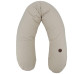 EKO Polštář ke kojení bavlněný Velvet Light Beige 180cm EKO Polštář ke kojení bavlněný Velvet Light Beige 180cm
