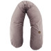 EKO Polštář ke kojení bavlněný Velvet Dark Pink 180cm