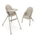 KINDERKRAFT Židlička jídelní Dinnly 2v1 Beige KINDERKRAFT Židlička jídelní Dinnly 2v1 Beige