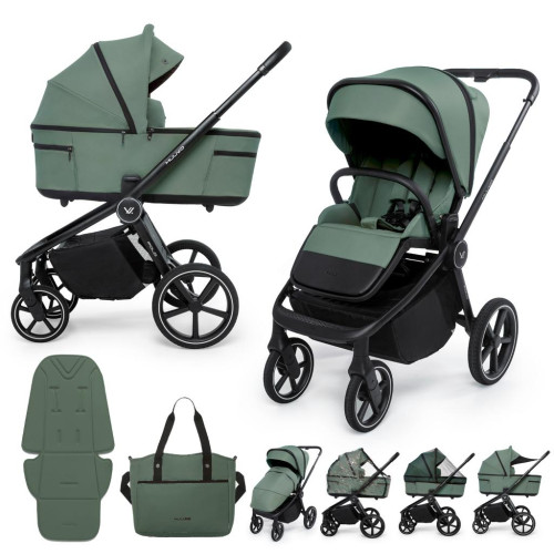 MUUVO Kočárek kombinovaný 2v1 Fold Pine Green MUUVO Kočárek kombinovaný 2v1 Fold Pine Green