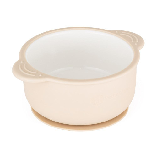 PETITE&MARS Miska keramická se silikonovým obalem Desert Sand PETITE&MARS Miska keramická se silikonovým obalem Desert Sand