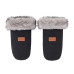 PETITE&MARS Set zimní fusak Arctic 4v1 + rukavice na kočárek Fjora Forever Black PETITE&MARS Set zimní fusak Arctic 4v1 + rukavice na kočárek Fjora Forever Black