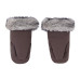 PETITE&MARS Set zimní fusak Arctic 4v1 + rukavice na kočárek Fjora Rich Brown PETITE&MARS Set zimní fusak Arctic 4v1 + rukavice na kočárek Fjora Rich Brown