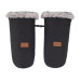 PETITE&MARS Set zimní fusak Comfy 4v1 + rukavice na kočárek Fjora Forever Black PETITE&MARS Set zimní fusak Comfy 4v1 + rukavice na kočárek Fjora Forever Black