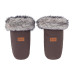 PETITE&MARS Set zimní fusak Comfy 4v1 + rukavice na kočárek Fjora Rich Brown PETITE&MARS Set zimní fusak Comfy 4v1 + rukavice na kočárek Fjora Rich Brown