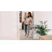 LIONELO Dětská zábrana Truus Slim Grey 75-105 cm