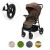 KINDERKRAFT Kočárek sportovní Trig 3 Tray Velvet Mocca KINDERKRAFT Kočárek sportovní Trig 3 Tray Velvet Mocca