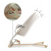 KINDERKRAFT Lehátko houpací Mimi Beige wood, do 9 kg