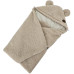 EKO Fusak do autosedacky bouclé s bavlnou Light Beige 110x100cm EKO Fusak do autosedacky bouclé s bavlnou Light Beige 110x100cm