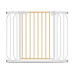 LIONELO Dětská zábrana Truus Slim White Natural 75-105 cm LIONELO Dětská zábrana Truus Slim White Natural 75-105 cm
