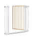 LIONELO Dětská zábrana Truus Slim White Natural 75-105 cm LIONELO Dětská zábrana Truus Slim White Natural 75-105 cm