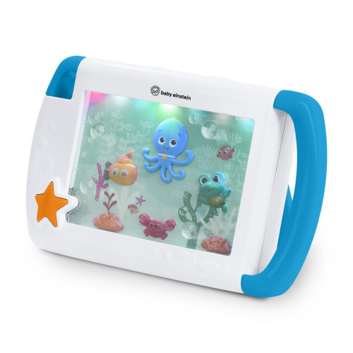 BABY EINSTEIN Tablet se zvuky, hudbou a světly Sea Dreams modrý, 0m+ BABY EINSTEIN Tablet se zvuky, hudbou a světly Sea Dreams modrý, 0m+