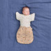 ERGOPOUCH Zavinovačka a pytel na spaní 2v1 Cocoon Melody  0-3m, 3-6kg, 2,5tog