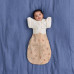 ERGOPOUCH Zavinovačka a pytel na spaní 2v1 Cocoon Melody  3-6m, 6-8kg, 1,0tog