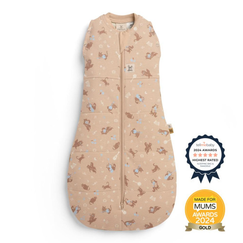 ERGOPOUCH Zavinovačka a pytel na spaní 2v1 Cocoon Melody 3-6m, 6-8kg, 2,5tog ERGOPOUCH Zavinovačka a pytel na spaní 2v1 Cocoon Melody 3-6m, 6-8kg, 2,5tog