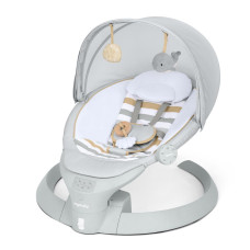 INGENUITY Lehátko s houpáním a vibrací Bounce & Sway – Pebble Shore™, 0m+