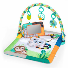 BRIGHT STARTS Deka na hraní pro rozvoj motoriky a smyslů Tropical Treetop™, 0m+