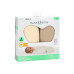 INGENUITY Zavinovačky SwaddleMe™ Ulitka mušelín 1 TOG 0-3m Cream/Cashew, 2 ks