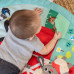 BABY EINSTEIN Deka na hraní pro rozvoj motoriky a smyslů Happy Harvest™ Touch & Feel, 0m+