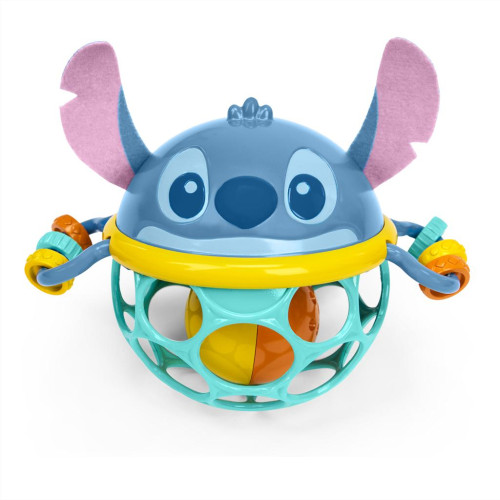 BRIGHT STARTS Chrastítko senzorické Stitch Jingle & Shake™, 0m+ BRIGHT STARTS Chrastítko senzorické Stitch Jingle & Shake™, 0m+